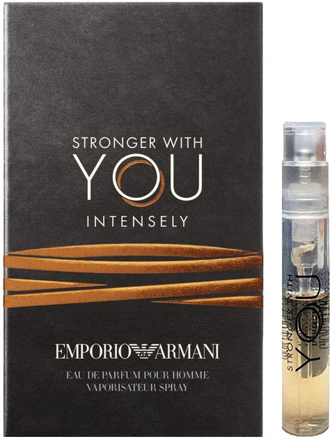 Stronger With You Intensely by Giorgio Armani for Men - Eau de Parfum - 1.2ml (Sample) (1 Pc)