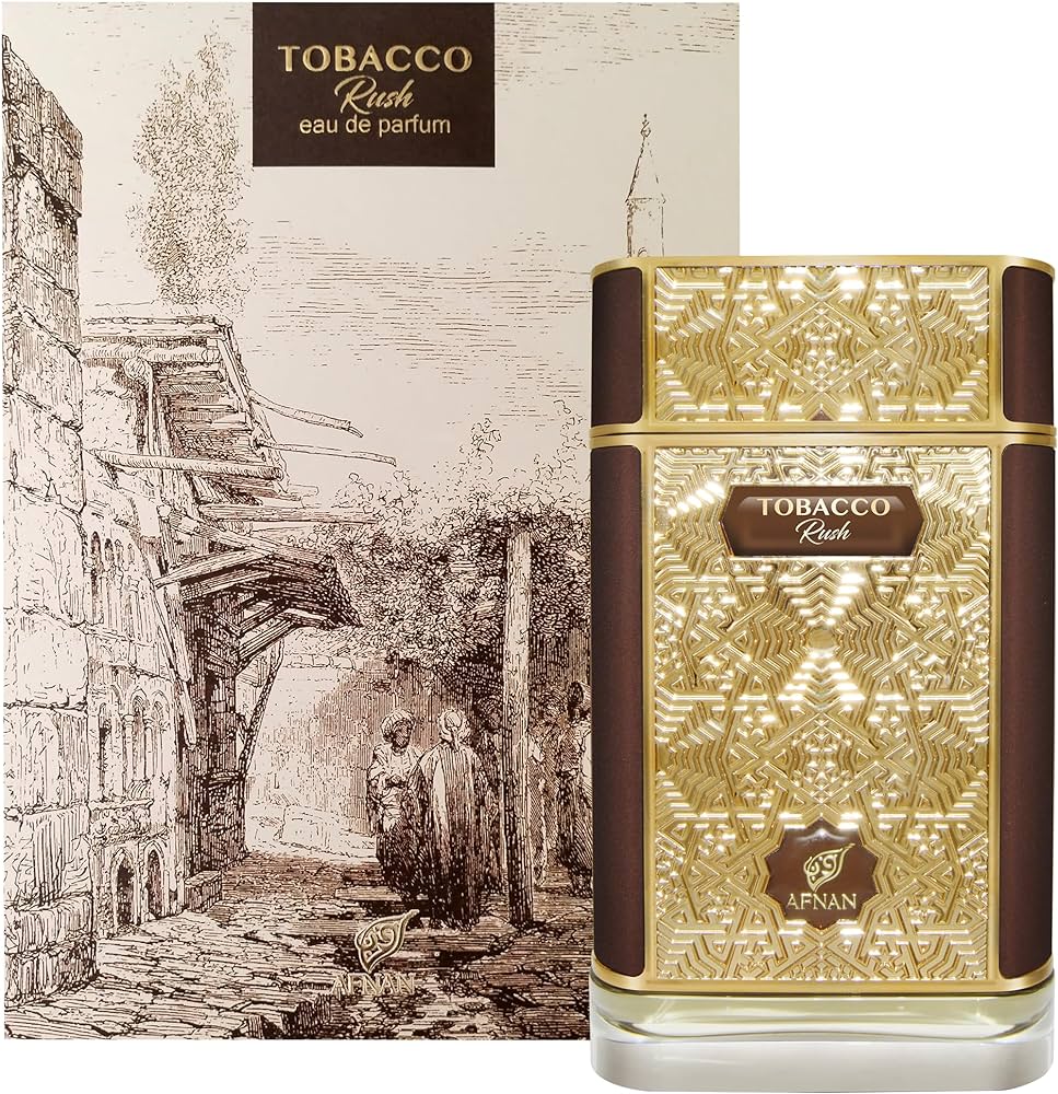 Tobacco Rush by Afnan for Unisex - EDP - 80ml