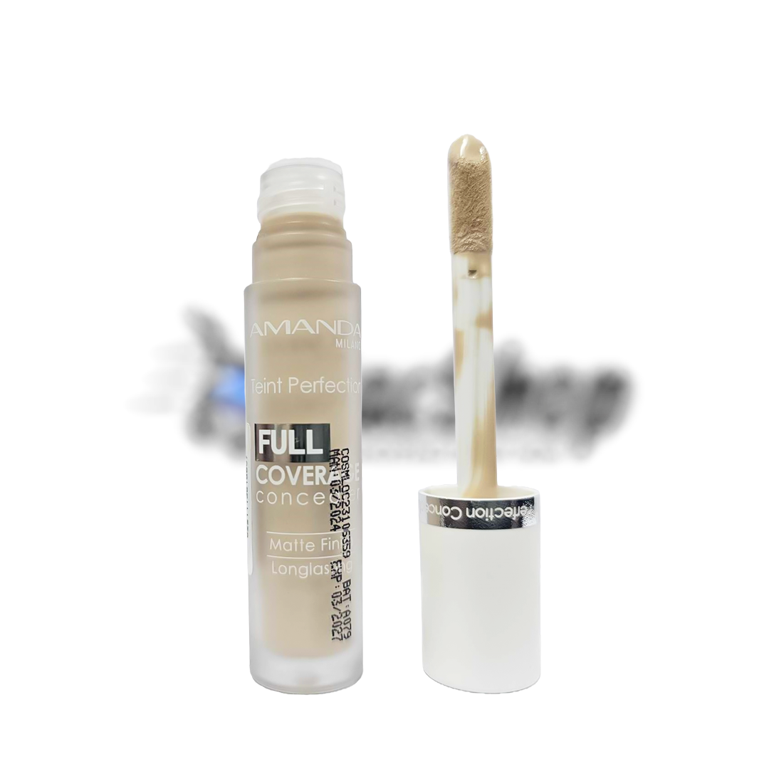 01 Amanda Full Coverage Concealer Matte Finish Longlasting