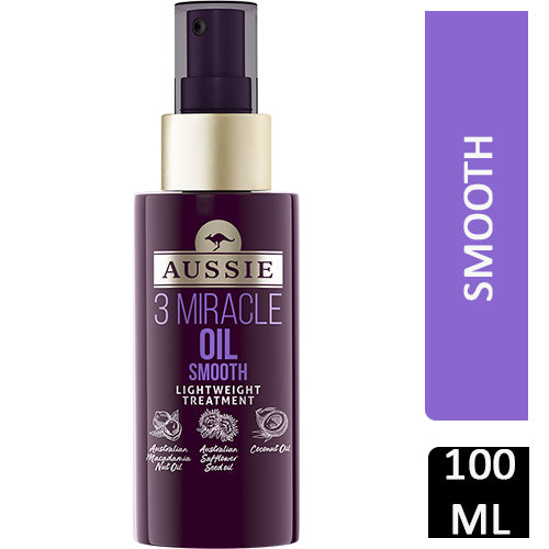 Aussie 3 Miracle Oil Smooth Lightweight Treatment -100ml