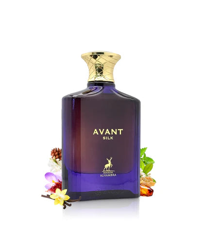 Avant Silk by Maison Alhambra for Unisex - Eau de Parfum - 100ml
