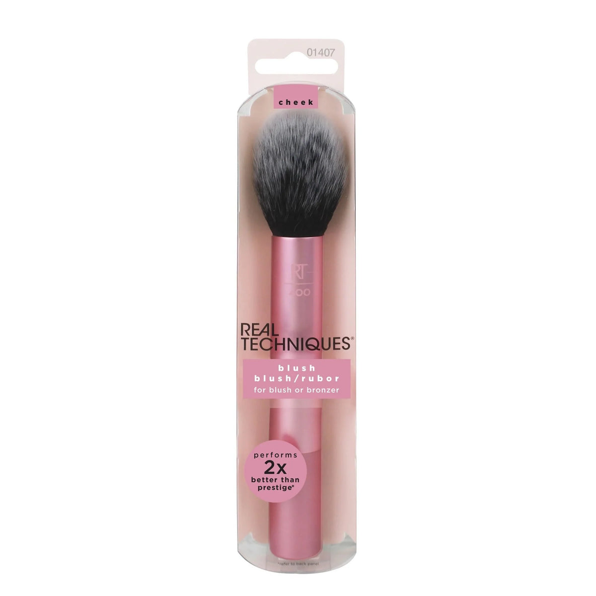 Real Techniques Ultra Plush Blush Makeup Brush, For Powder Blush and Bronzers