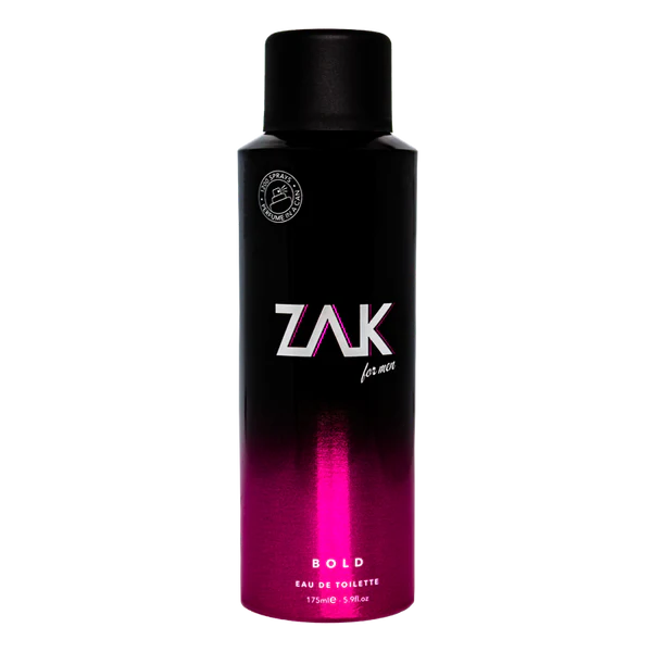 Zak Bold Perfume Spray for Men - Eau De Toilette- 175ml