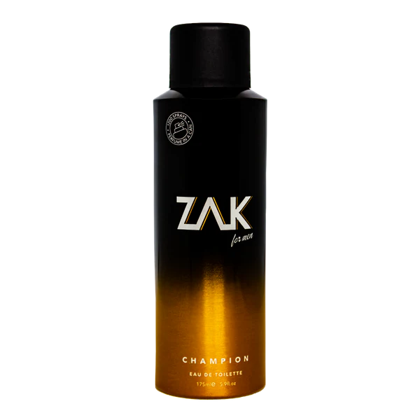 Zak Champion Perfume Spray for Men - Eau De Toilette- 175ml