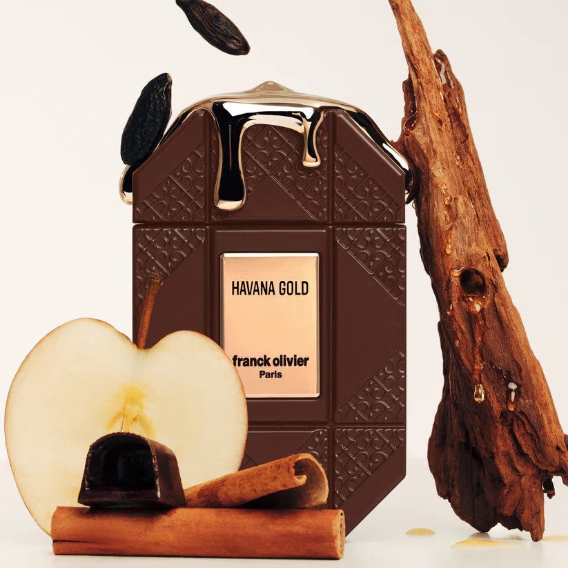 Franck Olivier Havana Gold Collection Chocolat for Men - Eau de Parfum - 100ml