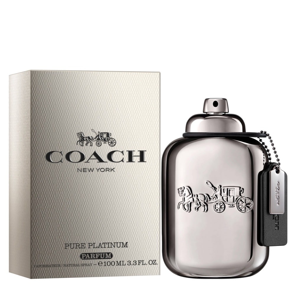 Pure Platinum by Coach for Men - Parfum - 100ml