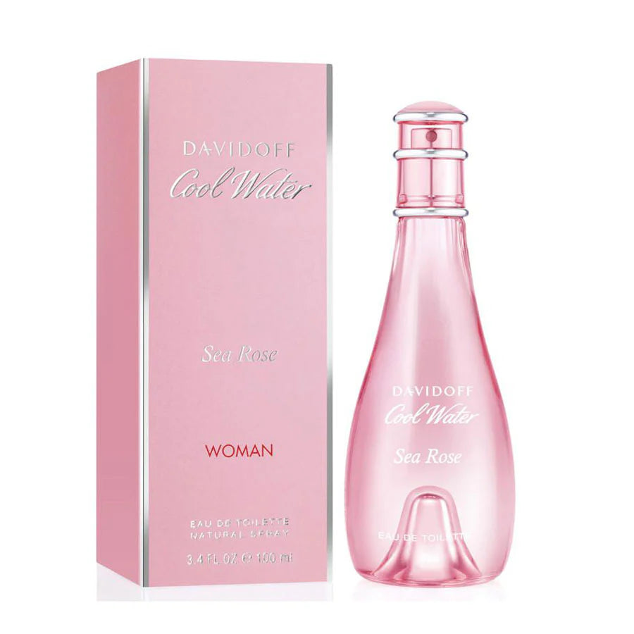 Cool Water Sea Rose Davidoff for Women - Eau De Toilette - 100ml