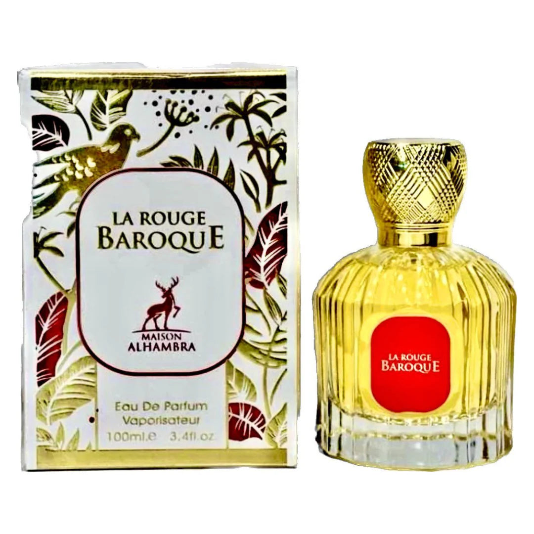 La Rouge Baroque by Maison Alhambra for Unisex - Eau De Parfum - 100ML