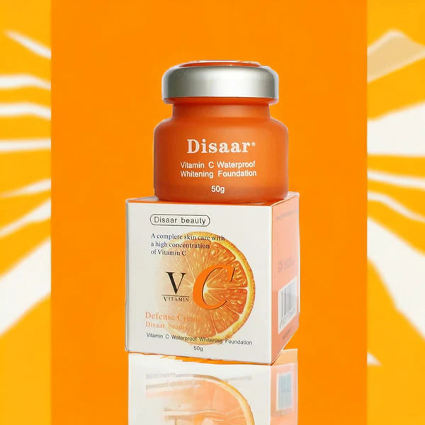 Disaar Beauty Vitamin C Waterproof Whitening Foundation - 50g