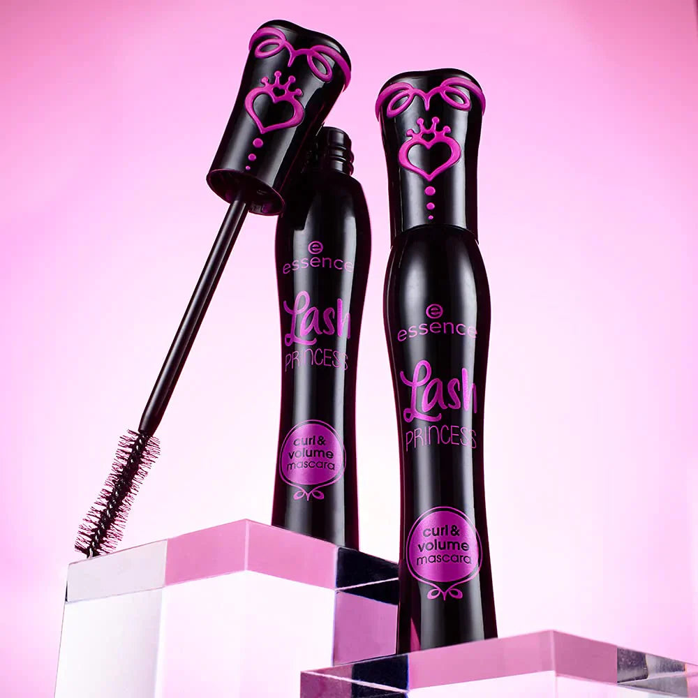 Essence Lash Princess Pink Curl & Volume Mascara - Black