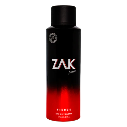 Zak Fierce Perfume Spray for Men - Eau De Toilette- 175ml