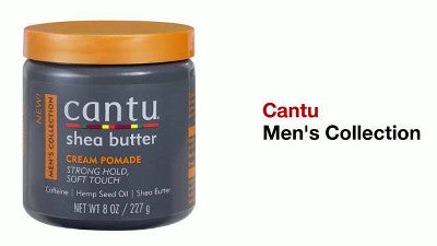Cantu Shea Butter Men's Cream Pomade Strong Hold Soft Touch