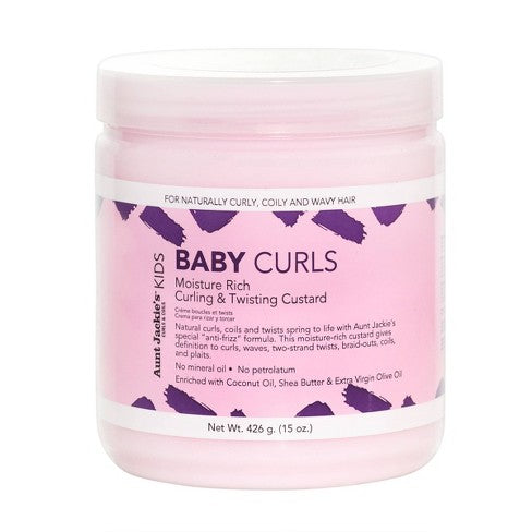 Aunt Jackie's Kids Baby Curls Curling & Twisting Custard - 426gm