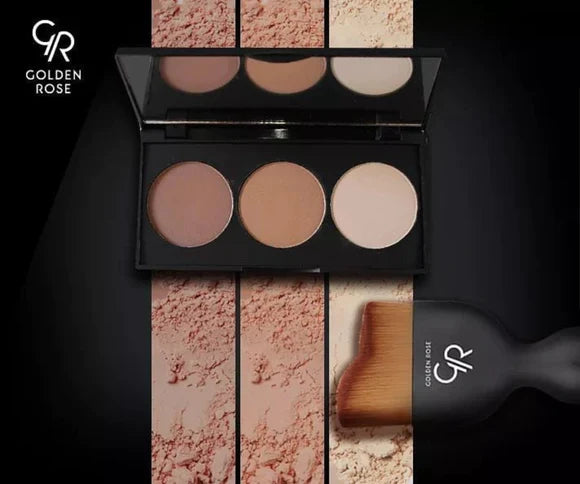 Golden Rose Contour Powder Kit