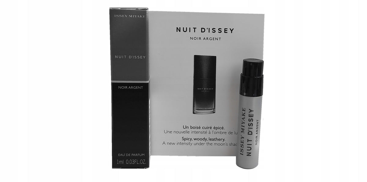 Nuit D’Issey Noir Argent by Issey Miyake For Men - EDP - 1ml (Sample) (1 Pc)