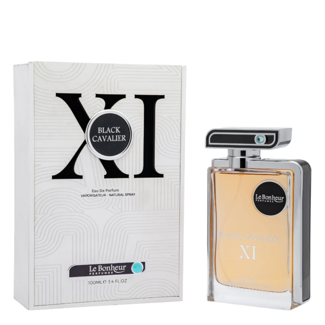 Le Bonheur Black Cavalier XI للرجال - أو دو بارفان - 100 مل