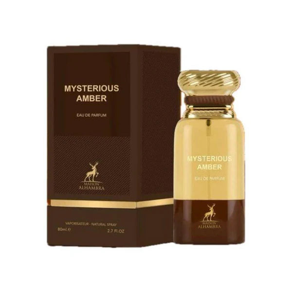Mysterious Amber by Maison Alhambra for Unisex - Eau de Parfum - 80ml