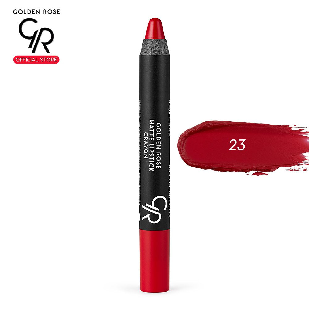 Golden Rose Matte Lipstick Crayon -Russet 23