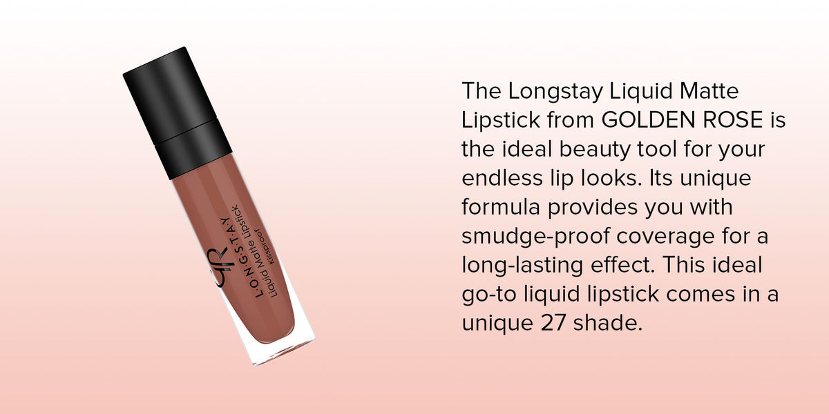 Golden Rose Longstay Liquid Matte Lipstick (Mini) No. 27