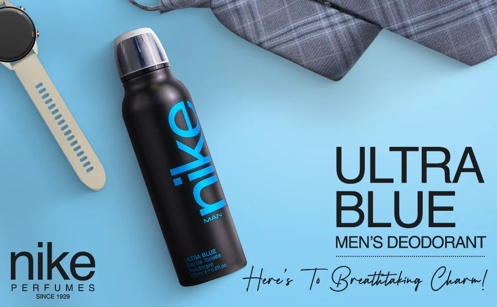 Nike Ultra Blue Man Deodorant Spray 24H ,200ml