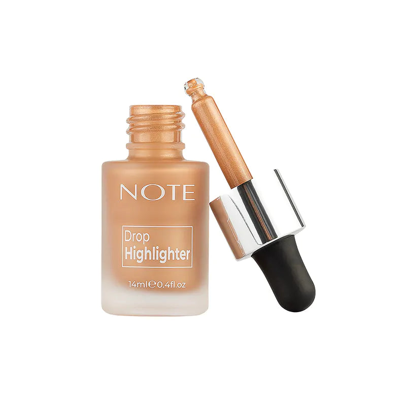 Note Cosmetique Drop Highlighter All Skin Types - 02 Charming Desert