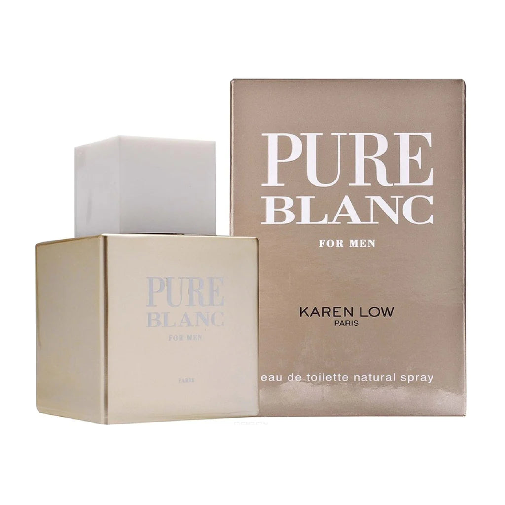 Pure Blanc Karen Low for Men - Eau De Toilette- 100ml