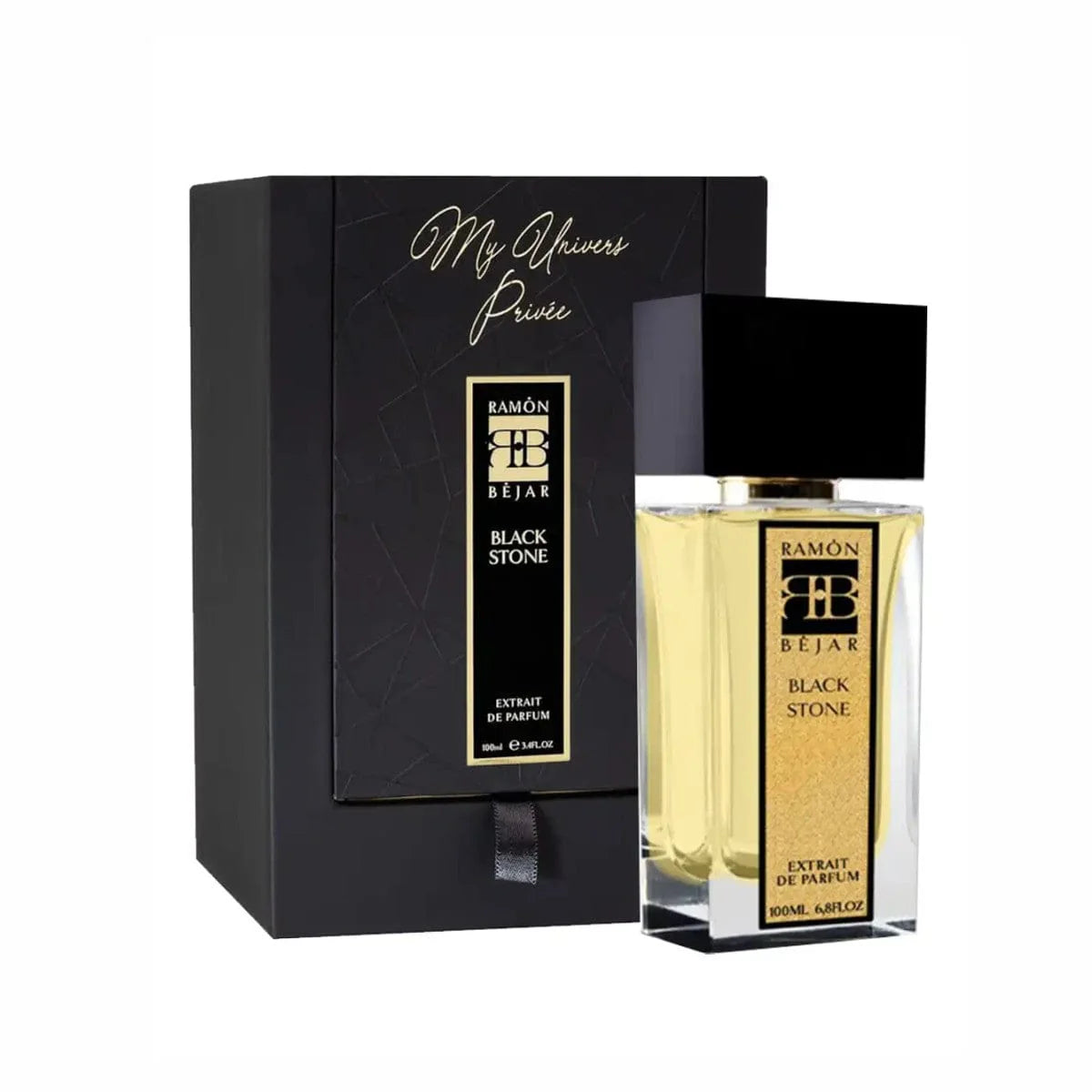 Black StoneRamón Béjar for Unisex - Extrait de Parfum - 100ml