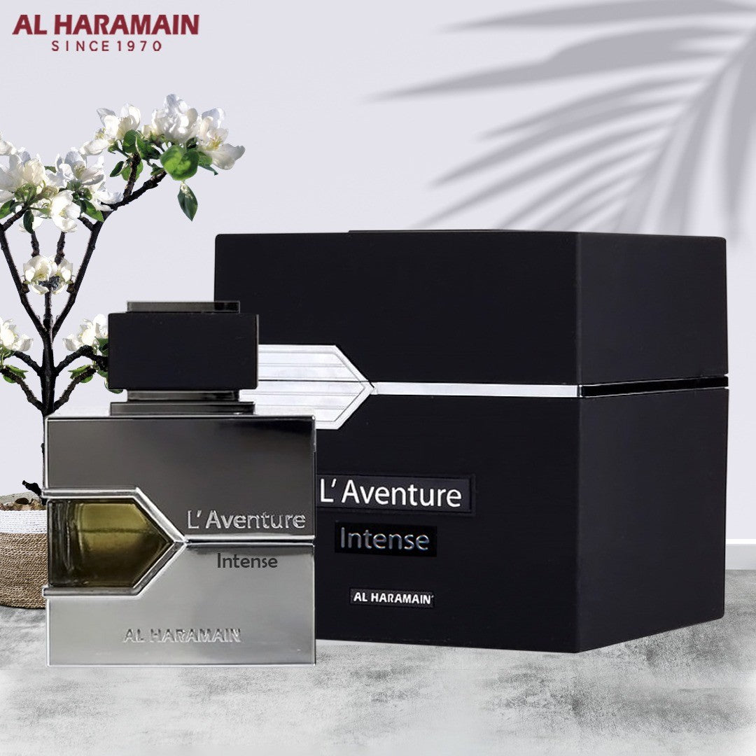 L'Aventure Intense Al Haramain Perfumes for Men - Eau De Parfum - 100ml