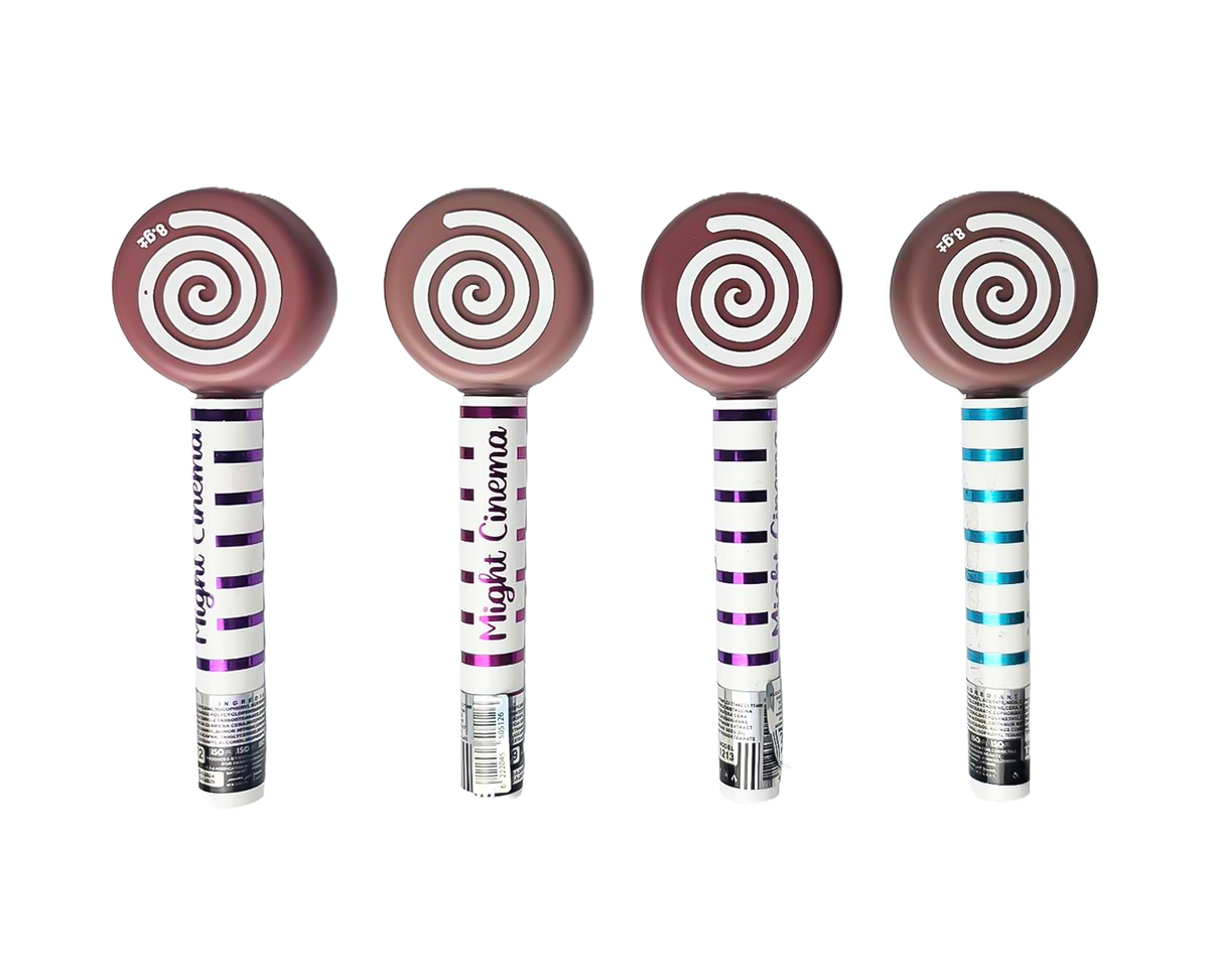 (C) Lollipop Matte Liquid Lip Gloss by Might Cinema - 4 Pcs - SET - C