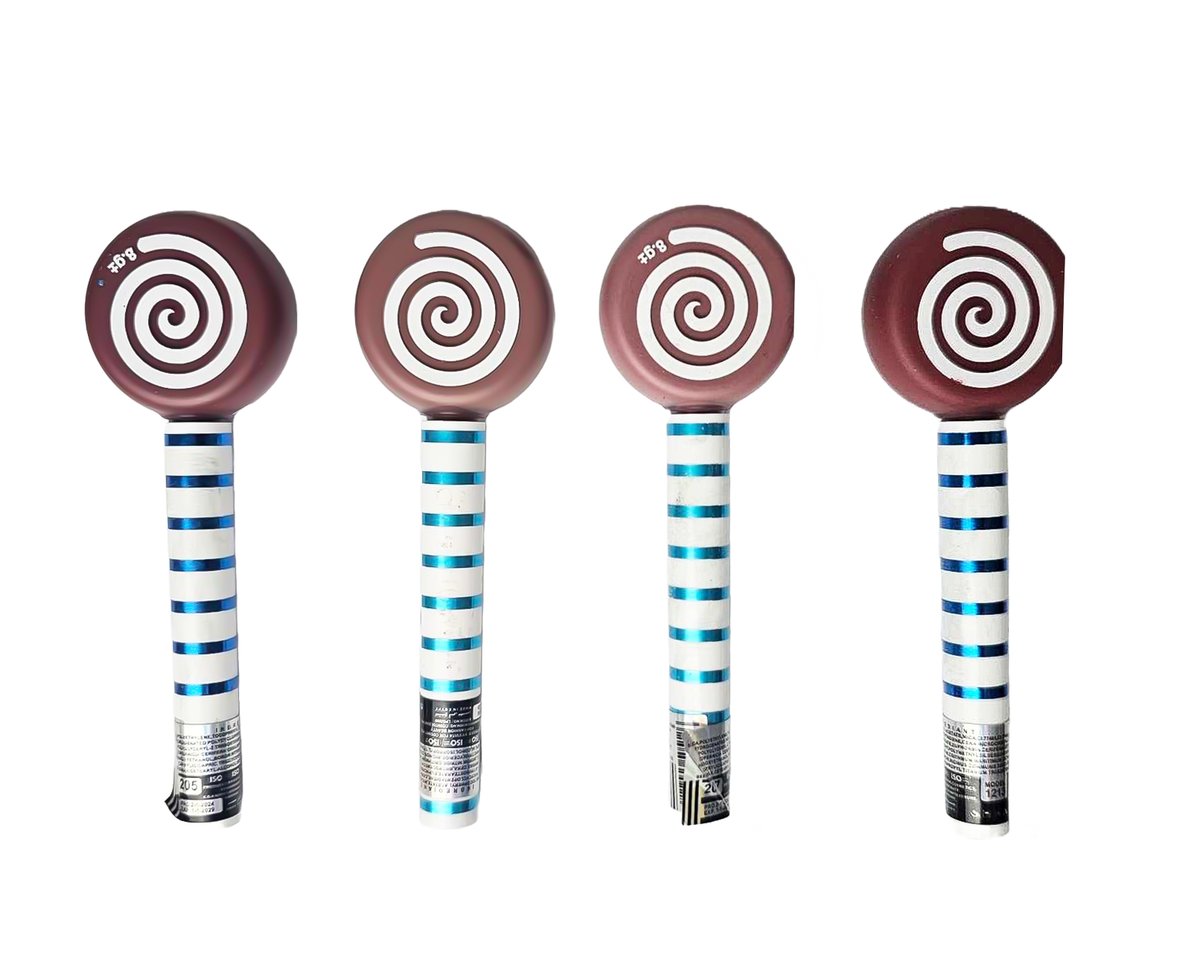 (B) Lollipop Matte Liquid Lip Gloss by Might Cinema - 4 Pcs - SET - B