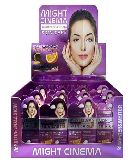 Whitening Cream, Face Cream, Vitamin C, Safe For All Skin Type, Skin Care Professional MakeUp, 50G, Model 6007