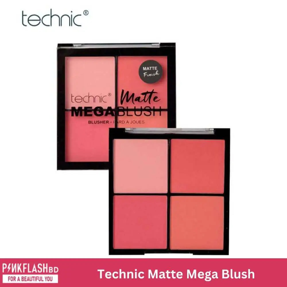Technic Matte Finish Mega Blush Palette