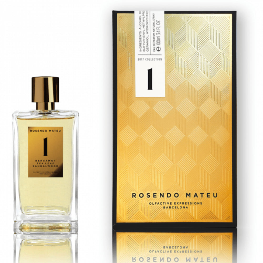 Rosendo Mateu Nº 1 Bergamot, Tea Leaf, Sandalwood for Unisex - EDP - 100ml