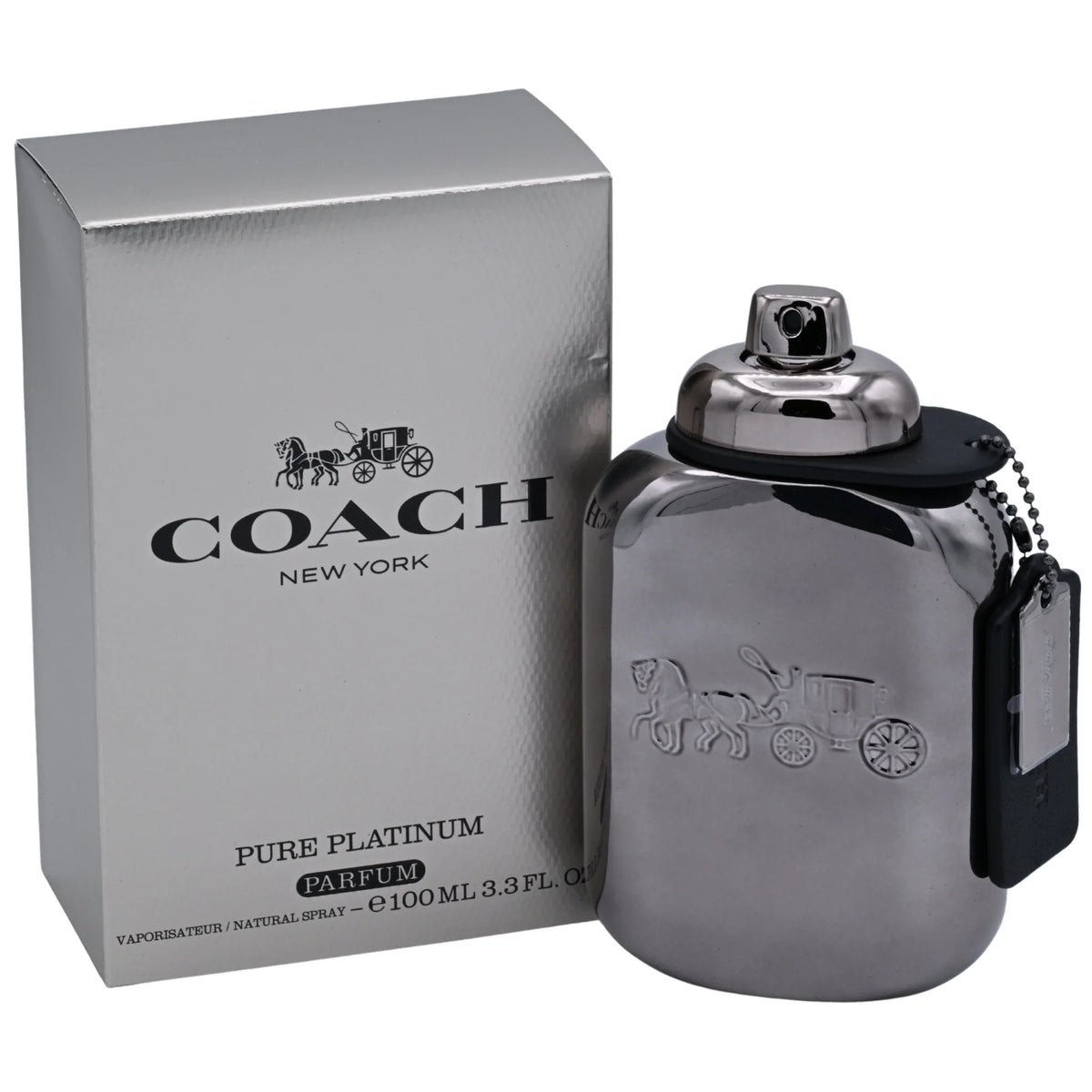 Pure Platinum by Coach for Men - Parfum - 100ml