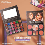 Might Cinema Best Collection Palette of Eyeshadow Glitter, Blusher, Highlighter & Eyebrow -36 COLOR