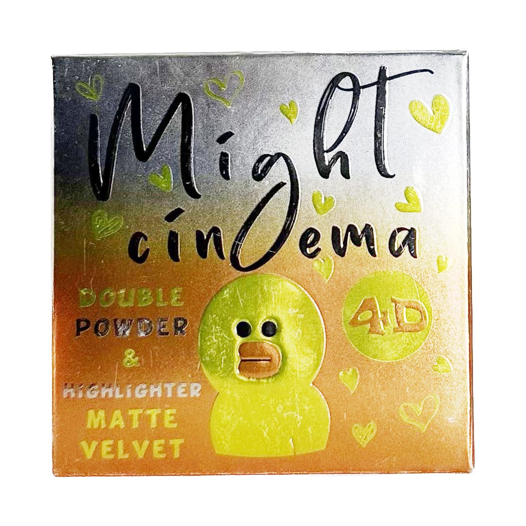 Might Cinema Double Powder And Blusher Matte Velvet - 102