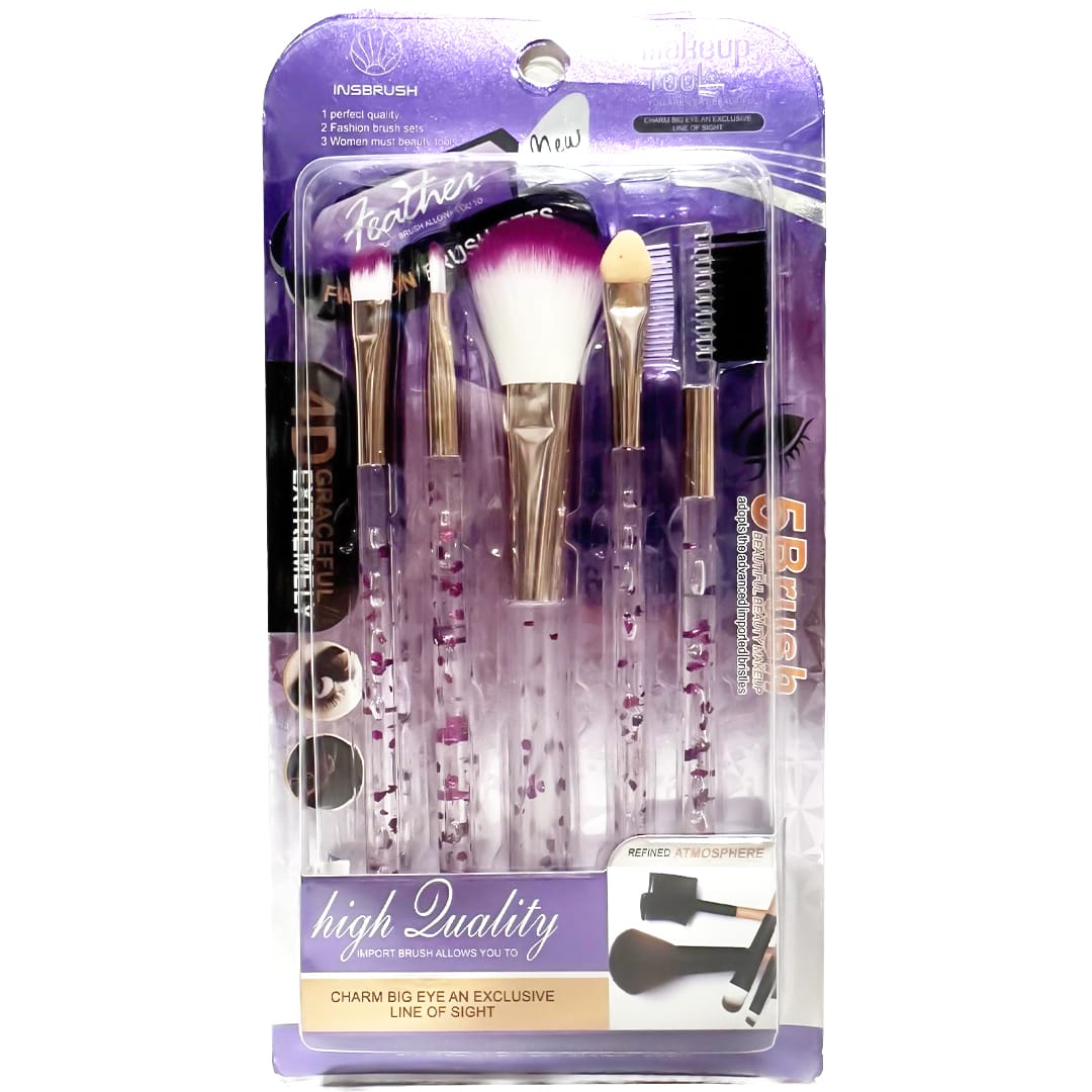Makeup Brush Set - 5PCS