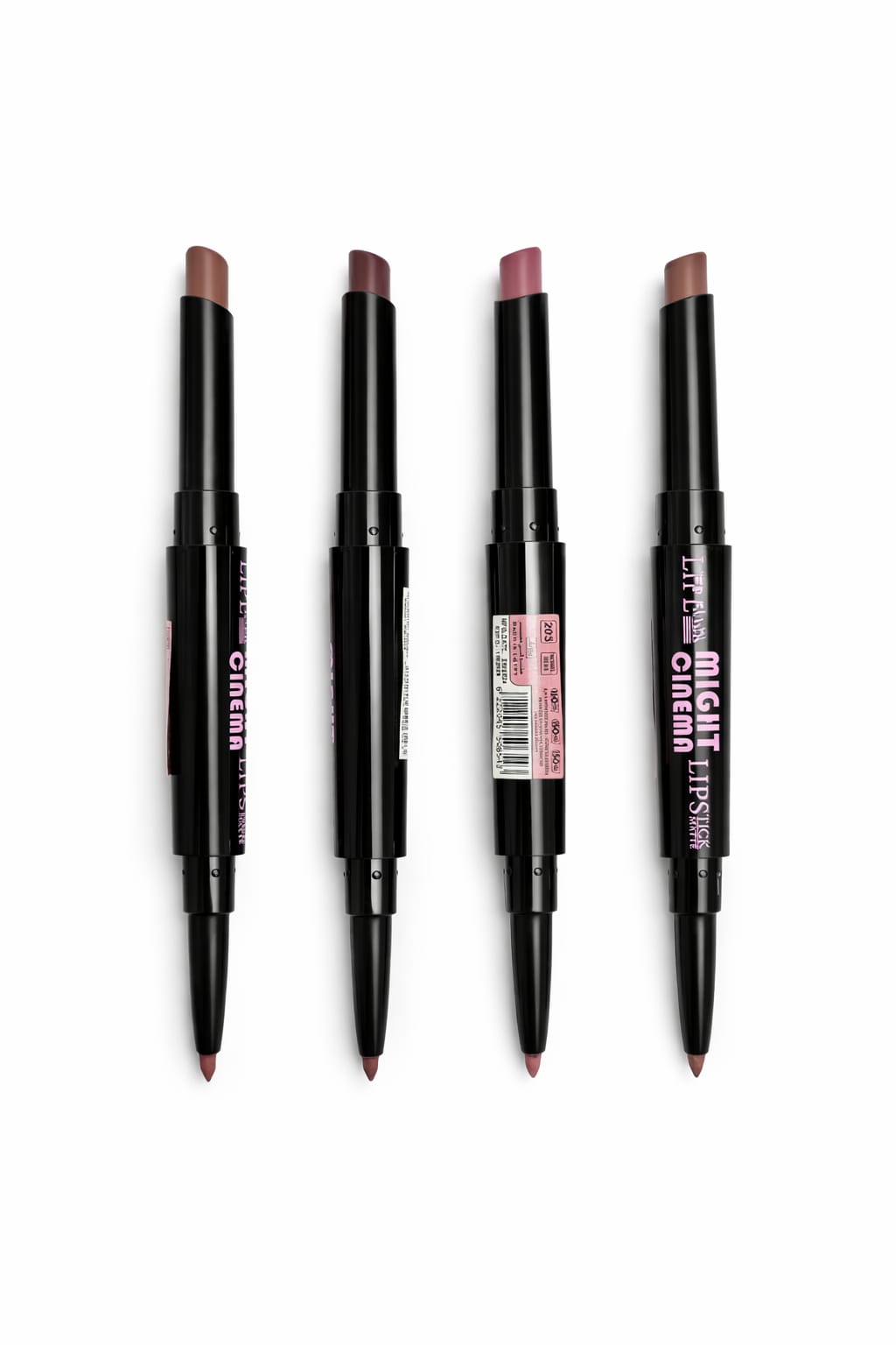 Set A – Might Cinema 2-in-1 Double Touch Lipstick & Lip Liner