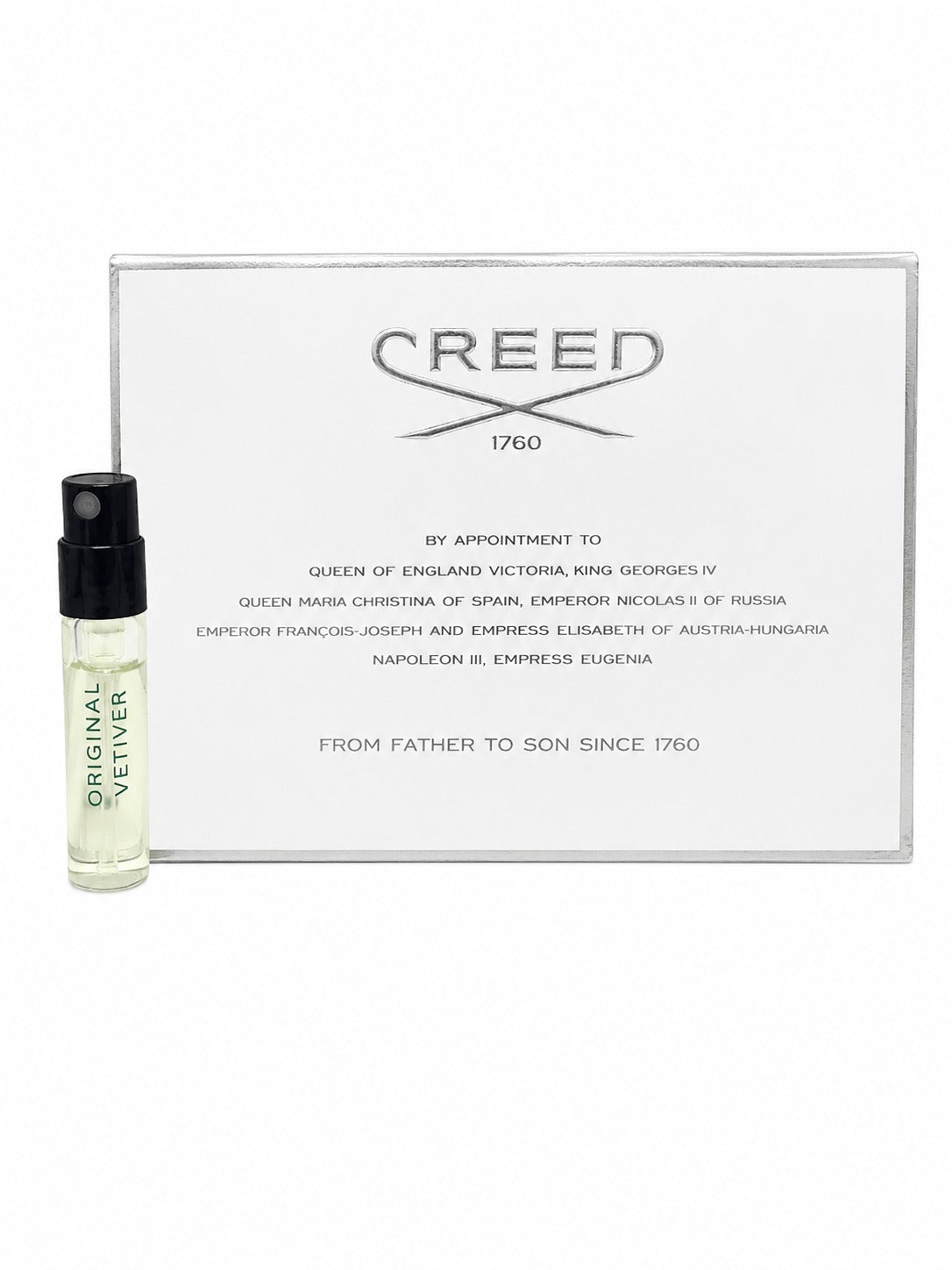 Creed Original Vetiver for Unisex - Eau de Parfum - 2.5ml (Sample) (1 Pc) (Batch 2012 - 2014)