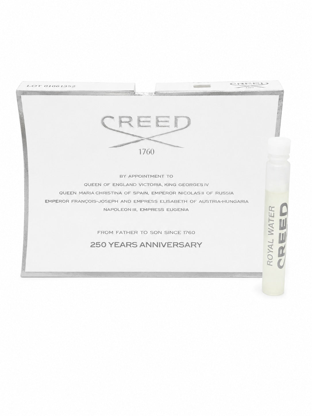 Creed Royal Water for Unisex - Eau de Parfum - 2.5ml (Sample) (1 Pc) (Batch 2010)