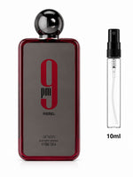 9PM Rebel by Afnan for Men - Eau de Parfum - 10ml (Decant) (1Pc)