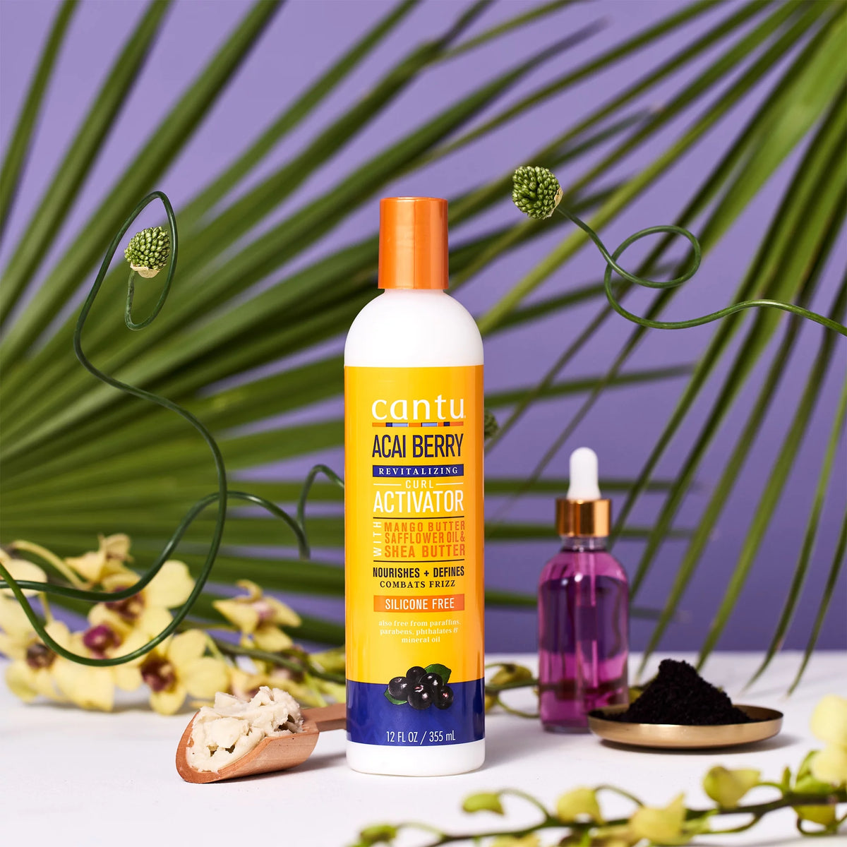 Cantu Revitalizing Curl Activator with Acai Berry and Shea Butter -355ml