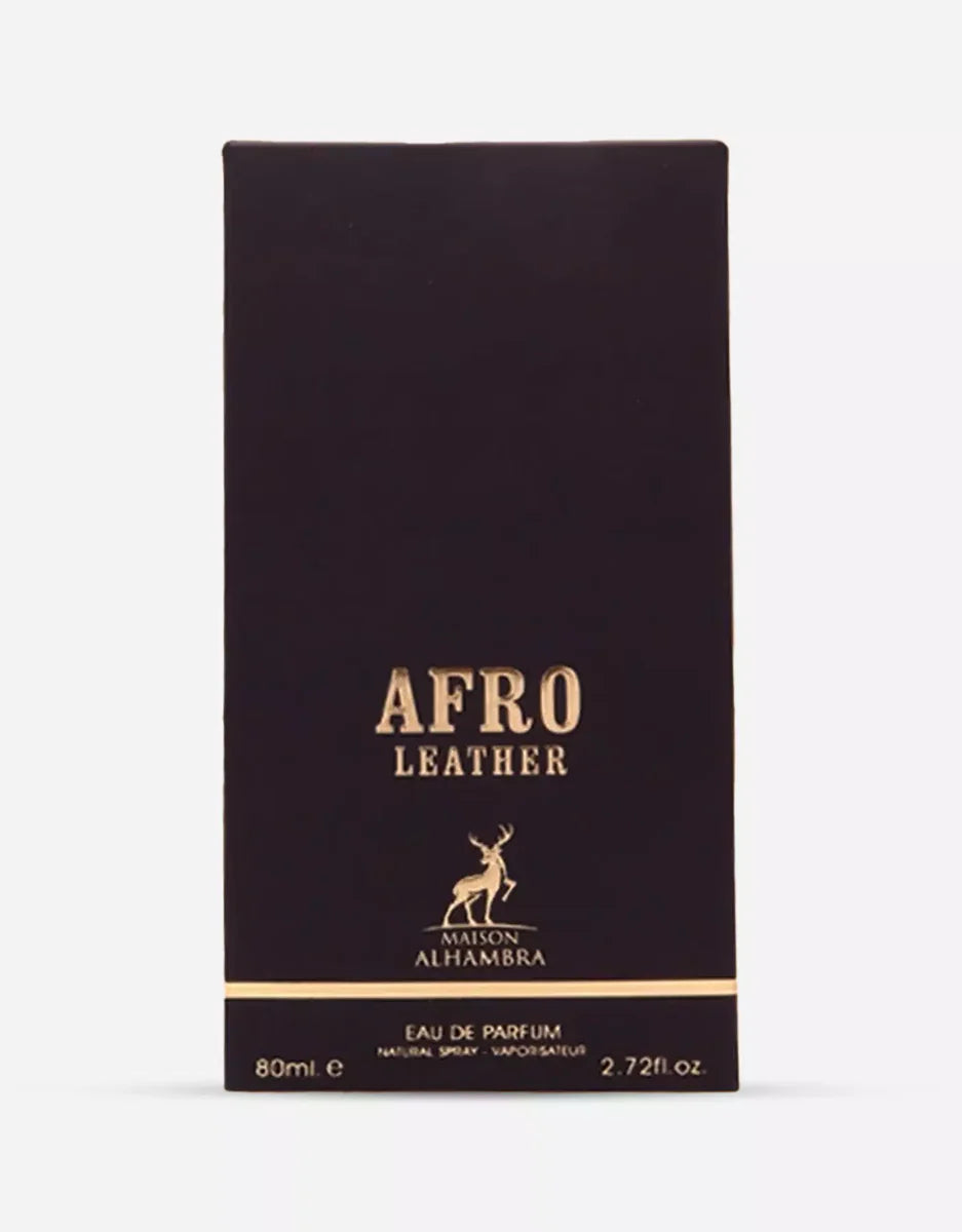 Maison Alhambra Afro Leather for Unisex - Eau De Parfum - 80ML