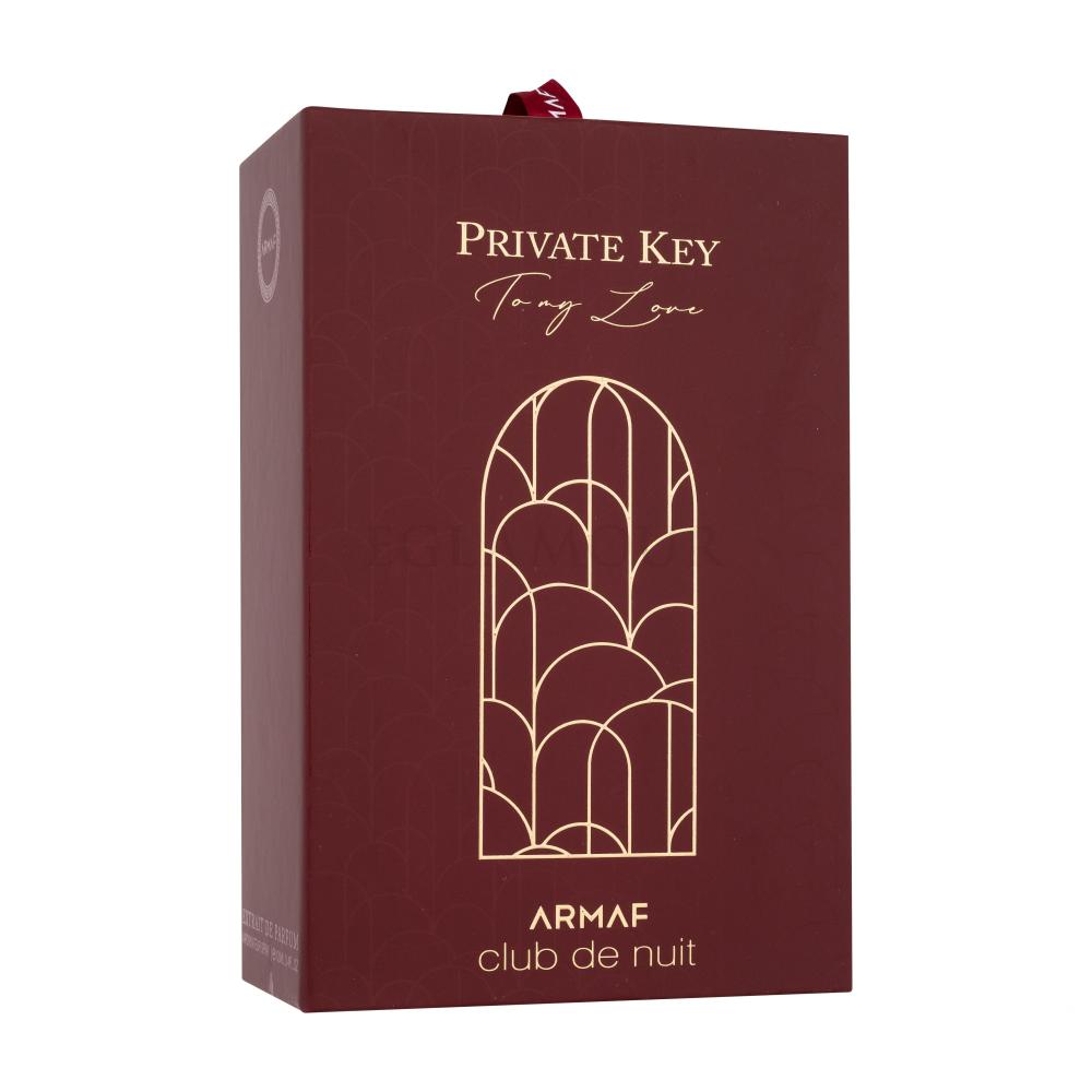 Private Key To My Love by Armaf for Unisex - Extrait de parfum - 100ml