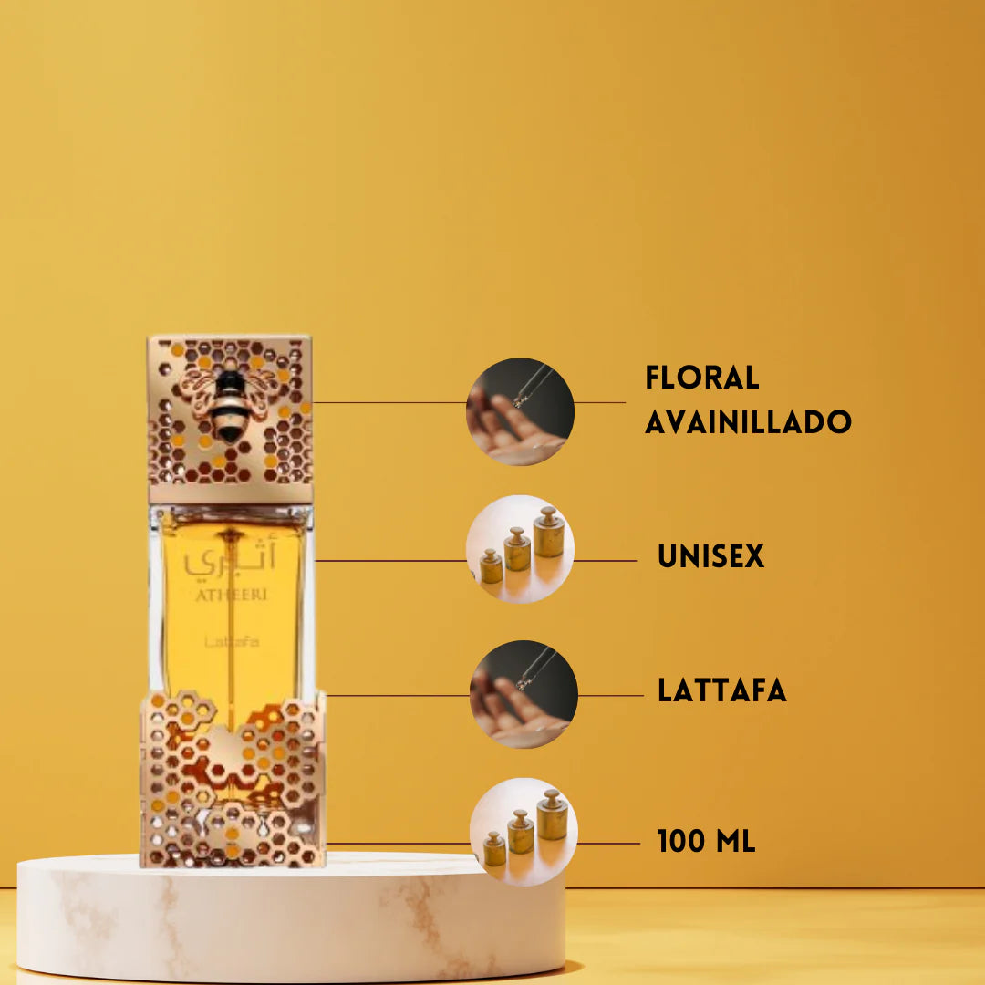 香水(女性用) Lattafa Atheeri 100ml Lattafa Atheeri 100ml Eau De Parfum - PEARL FRAGRANCES