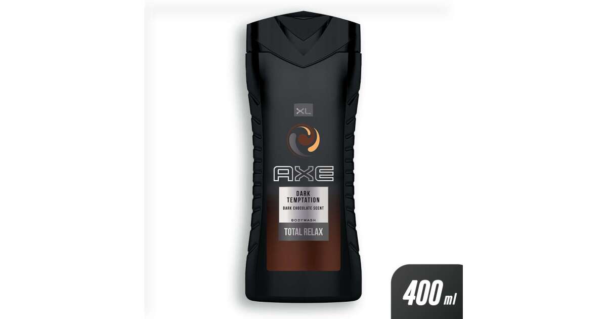 AXE Dark Temptation "Dark Chocolate Scent" Total Relax - Body Wash, XL - 400ml