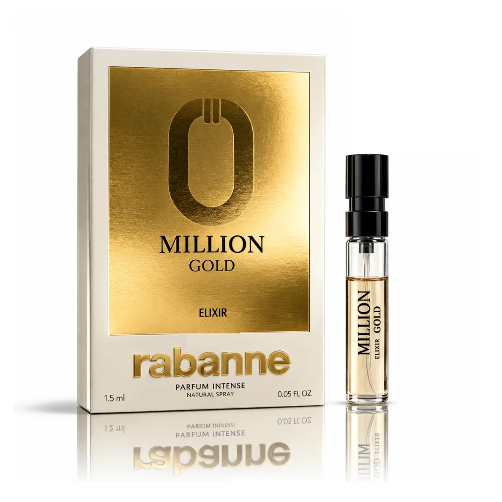 Million Gold Elixir by Paco Rabanne for Men - Parfum Intense - 1.5ml (Sample) (1 Pc)
