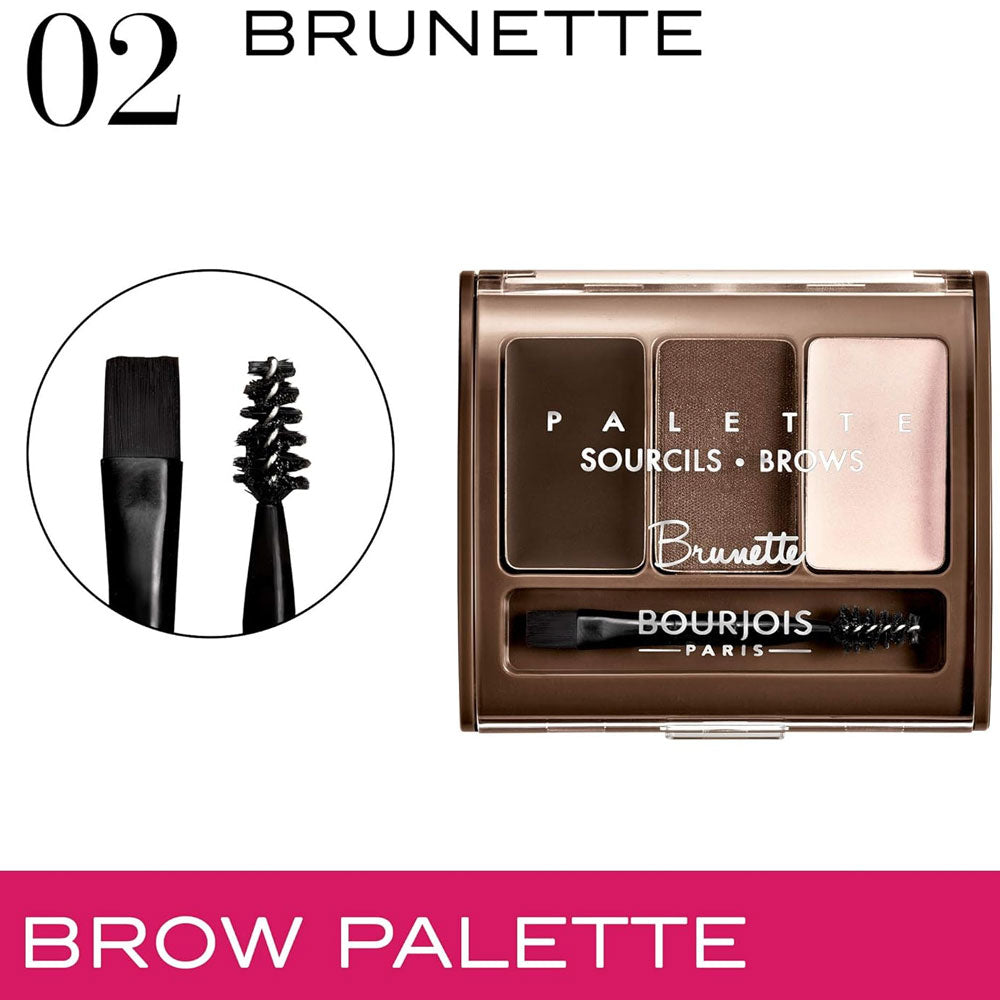 Bourjois Paris Brow Palette – Contouring Kit - 02 Brunette
