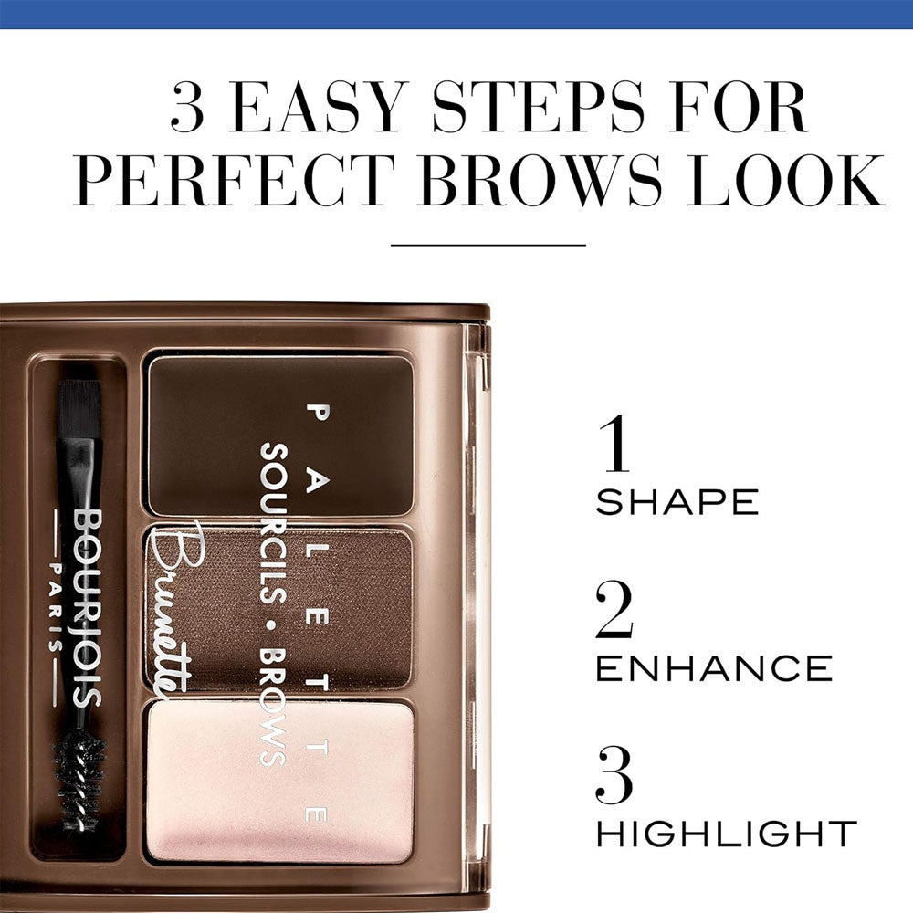 Bourjois Paris Brow Palette – Contouring Kit - 02 Brunette
