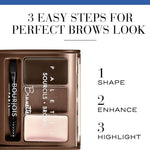 Bourjois Paris Brow Palette – Contouring Kit - 02 Brunette